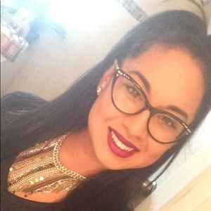 Versace black eyeglasses